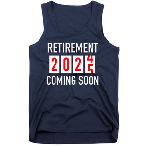 Soon To Be Retired Coming Soon 2025 Countdown Tank Top