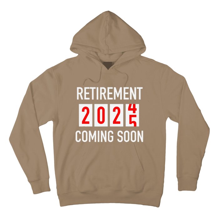 Soon To Be Retired Coming Soon 2025 Countdown Hoodie