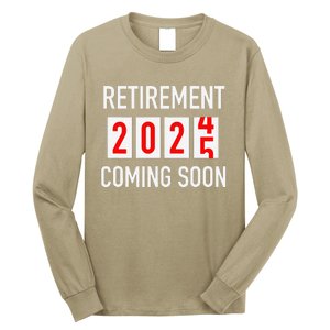 Soon To Be Retired Coming Soon 2025 Countdown Long Sleeve Shirt