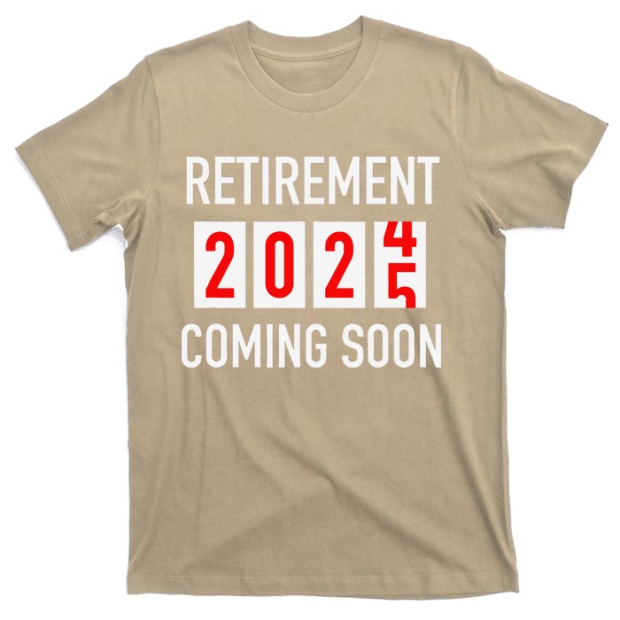 Soon To Be Retired Coming Soon 2025 Countdown T-Shirt