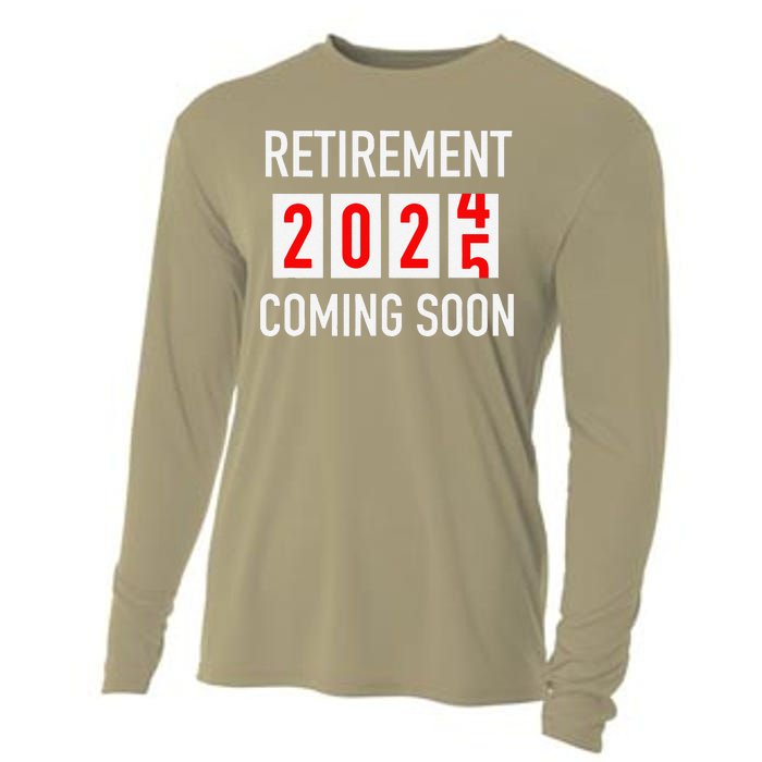 Soon To Be Retired Coming Soon 2025 Countdown Cooling Performance Long Sleeve Crew