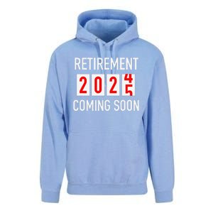 Soon To Be Retired Coming Soon 2025 Countdown Unisex Surf Hoodie