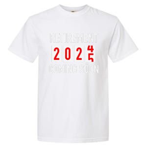 Soon To Be Retired Coming Soon 2025 Countdown Garment-Dyed Heavyweight T-Shirt