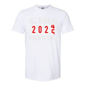 Soon To Be Retired Coming Soon 2025 Countdown Softstyle CVC T-Shirt