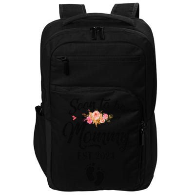 Soon To Be Mommy 2024 MotherS Day First Time Mom Pregnancy Impact Tech Backpack