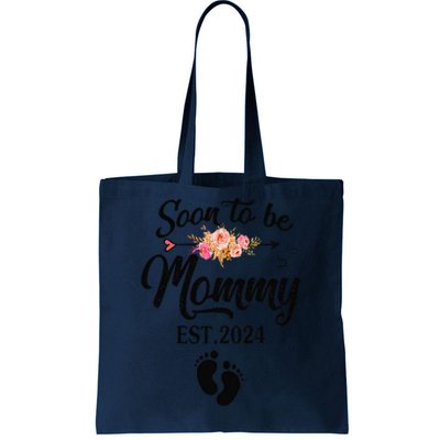 Soon To Be Mommy 2024 MotherS Day First Time Mom Pregnancy Tote Bag