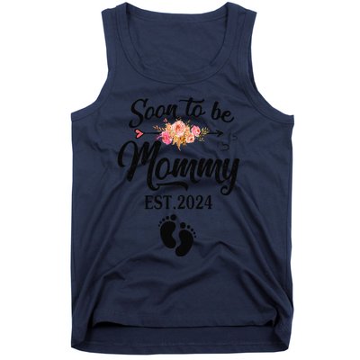 Soon To Be Mommy 2024 MotherS Day First Time Mom Pregnancy Tank Top