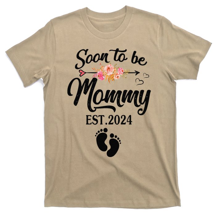 Soon To Be Mommy 2024 MotherS Day First Time Mom Pregnancy T-Shirt