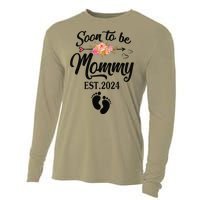 Soon To Be Mommy 2024 MotherS Day First Time Mom Pregnancy Cooling Performance Long Sleeve Crew