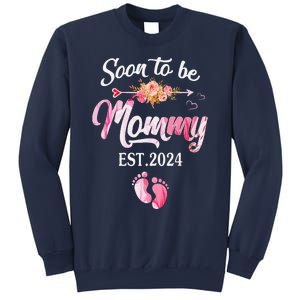 Soon To Be Mommy 2024 MotherS Day First Time Mom Pregnancy Sweatshirt