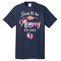 Soon To Be Mommy 2024 MotherS Day First Time Mom Pregnancy Tall T-Shirt