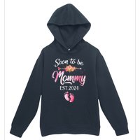 Soon To Be Mommy 2024 MotherS Day First Time Mom Pregnancy Urban Pullover Hoodie