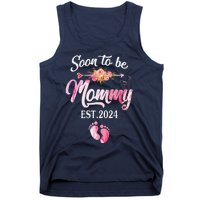 Soon To Be Mommy 2024 MotherS Day First Time Mom Pregnancy Tank Top