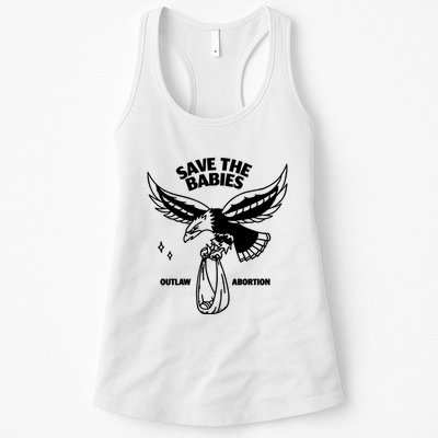 Save The Babies Outlaw Abortion Womens Tank Top