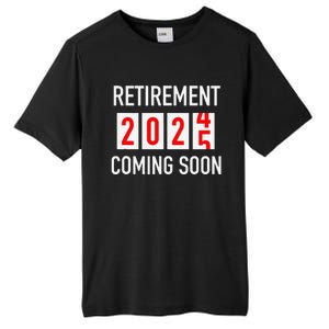 Soon To Be Retired Coming Soon 2025 Countdown Gift Tall Fusion ChromaSoft Performance T-Shirt