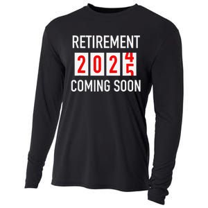 Soon To Be Retired Coming Soon 2025 Countdown Gift Cooling Performance Long Sleeve Crew