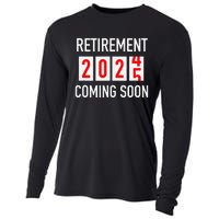 Soon To Be Retired Coming Soon 2025 Countdown Gift Cooling Performance Long Sleeve Crew