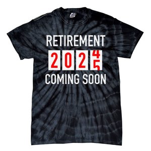 Soon To Be Retired Coming Soon 2025 Countdown Gift Tie-Dye T-Shirt