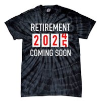 Soon To Be Retired Coming Soon 2025 Countdown Gift Tie-Dye T-Shirt