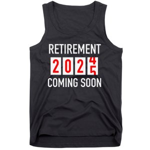 Soon To Be Retired Coming Soon 2025 Countdown Gift Tank Top