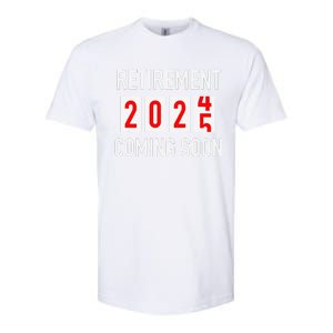 Soon To Be Retired Coming Soon 2025 Countdown Gift Softstyle CVC T-Shirt