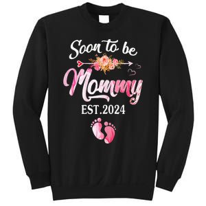 Soon to be Mommy 2024 Mother's Day First Time Mom Pregnancy Sweatshirt