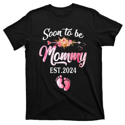 Soon to be Mommy 2024 Mother's Day First Time Mom Pregnancy T-Shirt