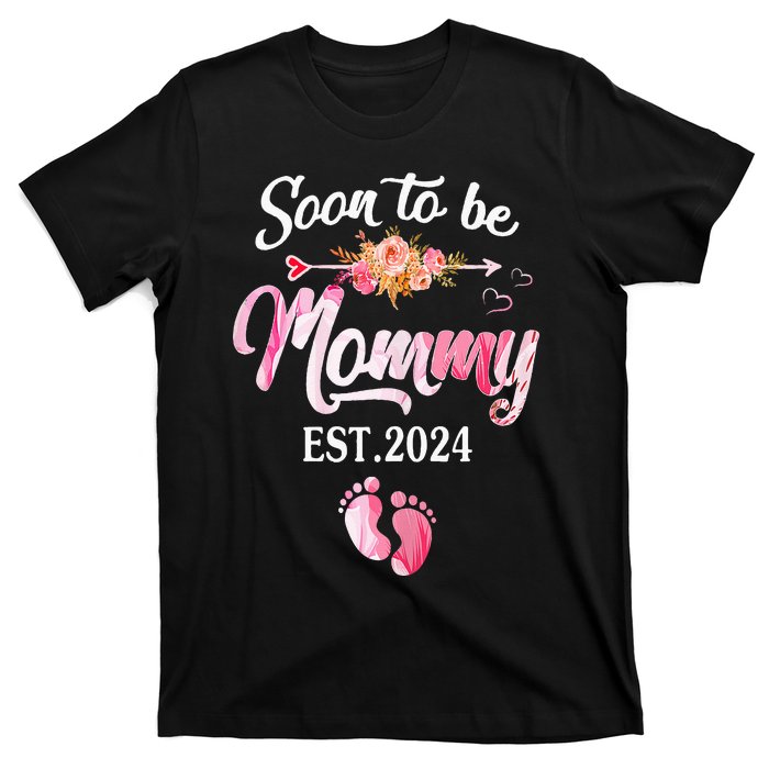 Soon to be Mommy 2024 Mother's Day First Time Mom Pregnancy T-Shirt