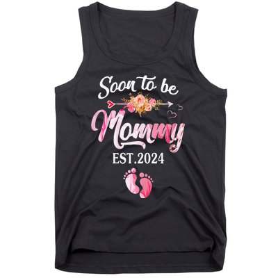 Soon to be Mommy 2024 Mother's Day First Time Mom Pregnancy Tank Top