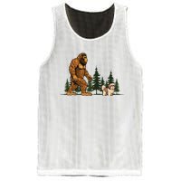 Shih Tzu Bigfoot Dog Walking Dog Mom Dad Mesh Reversible Basketball Jersey Tank