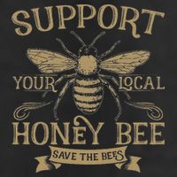 Save The Bees Local Honey Bee Support Beanie