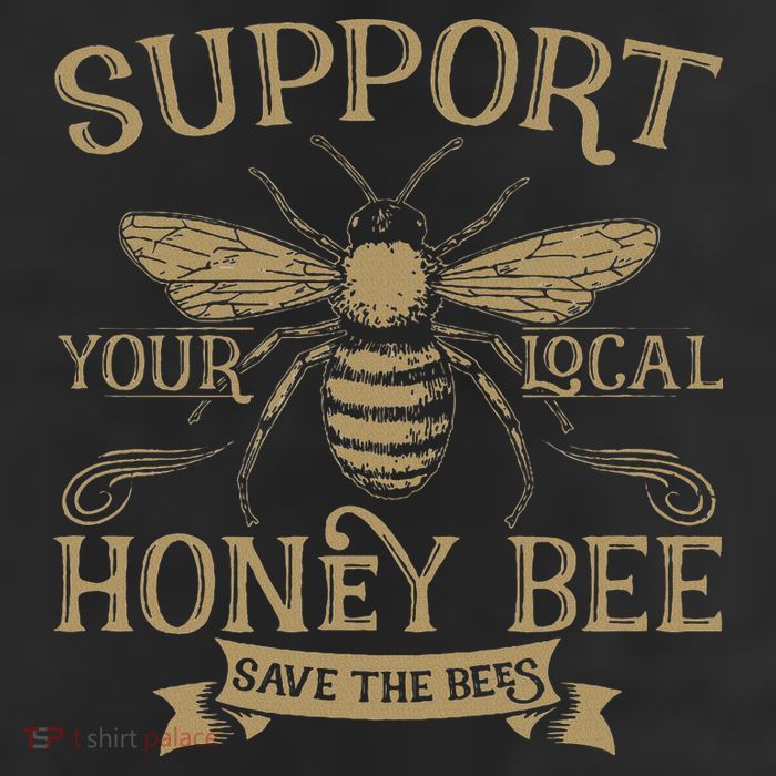 Save The Bees Local Honey Bee Support Beanie