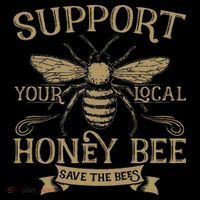 Save The Bees Local Honey Bee Support Flatbill Hat