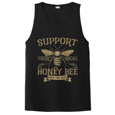 Save The Bees Local Honey Bee Support PosiCharge Competitor Tank