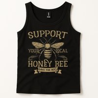 Save The Bees Local Honey Bee Support Tank Top