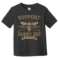 Save The Bees Local Honey Bee Support Toddler T-Shirt