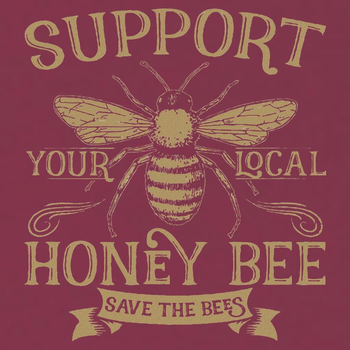 Save The Bees Local Honey Bee Support 16oz Travel Tumbler