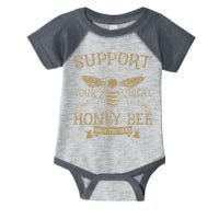 Save The Bees Local Honey Bee Support Infant Baby Jersey Bodysuit