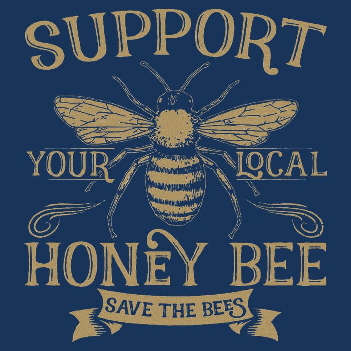 Save The Bees Local Honey Bee Support Infant Baby Jersey Bodysuit