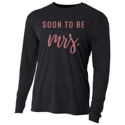 Soon To Be Mrs Bachelorette Party Apparel Cooling Performance Long Sleeve Crew