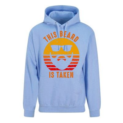 Sorry This Beard is Taken Funny Valentines Day Gifts for Him Unisex Surf Hoodie