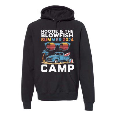 Small & The Blowfish Summer 2024 Camping With Trucks Premium Hoodie