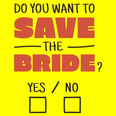 Save The Bride Funny Bachelorette Gift T-Shirt