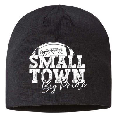 Small Town Big Pride Football Sustainable Beanie