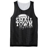 Small Town Big Pride Football Mesh Reversible Basketball Jersey Tank