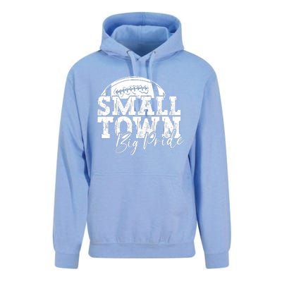 Small Town Big Pride Football Unisex Surf Hoodie