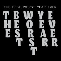 Store The Best Worst Year Ever Bubble Letter Zip Tote Bag