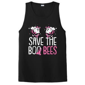 Save The Breast Cancer Awareness Boo Bees Halloween PosiCharge Competitor Tank