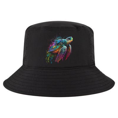 Sea Turtle Beach Lover Ocean Animal Novelty Cool Comfort Performance Bucket Hat