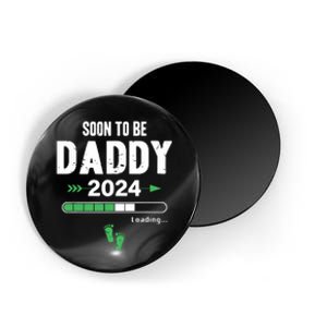 Soon To Be Daddy 2024 Loading Father Pregnancy Birth Baby Magnet